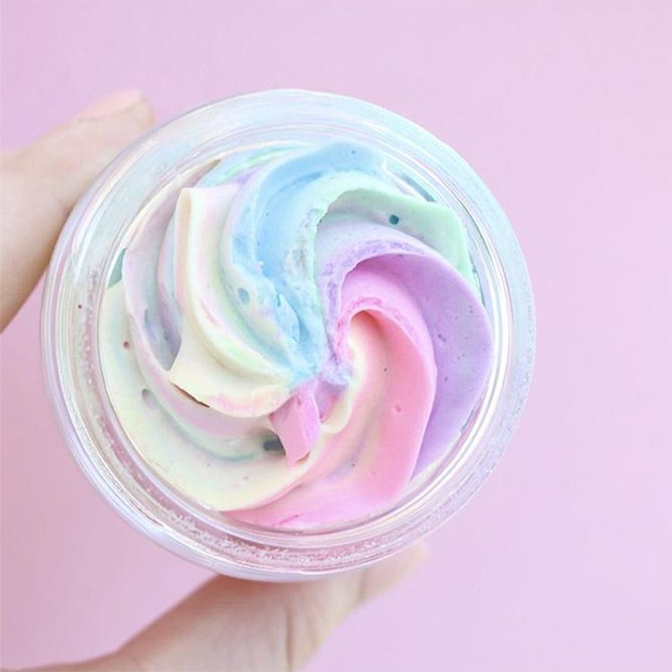 kojic rainbow shimmer fragrance oil for body butters vegan body butter