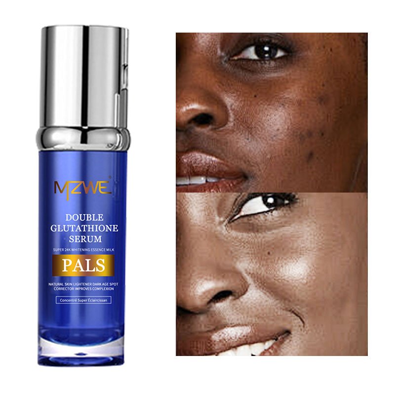 Hot Selling Double-Glutathione Whitening Serum Body Lotion Dark Spot Black Skin Natural Fast Results Bleaching Body Lotion