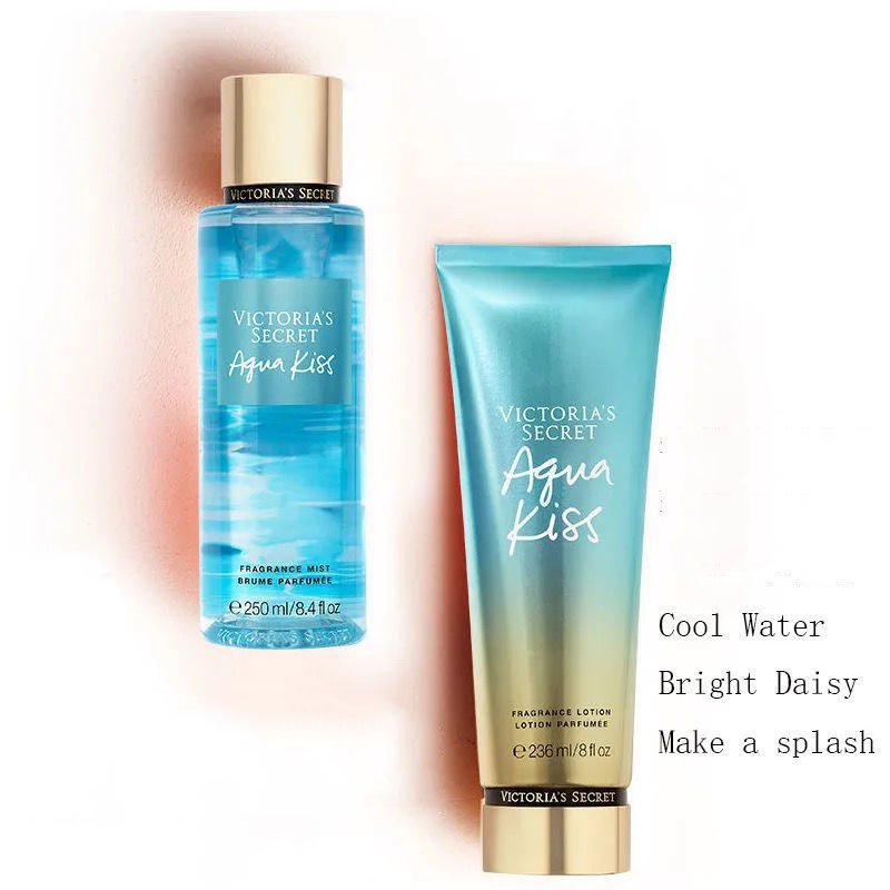 Beauty Secret Perfume Hot Selling 250ml Victoria Style Fragrance and Natural Plant Women Body Cream 236ml Lotion
