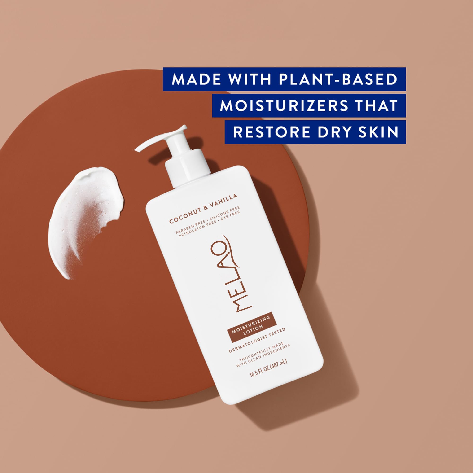 Coconut Vanilla Body Lotion Contains Naturally Derived Plant-based Moisturizers For Restores Dry Skin Whitening Body Lotion