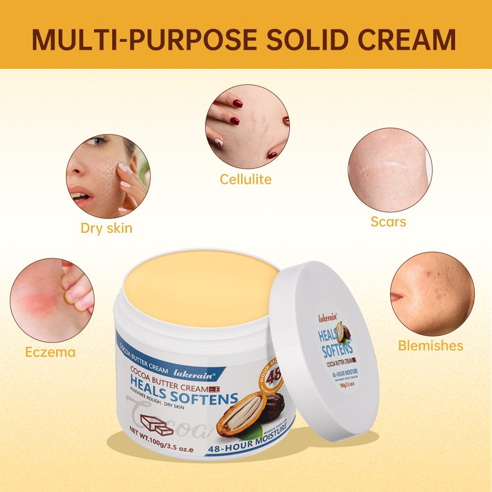Cocoa Butter Cream Moisturizes skin Deep moisturizing body cream