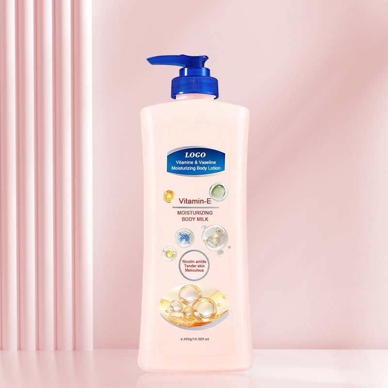 Hot selling customized moisturizing vitamin korean body cream container Petroleum jelly body lotion female body lotion