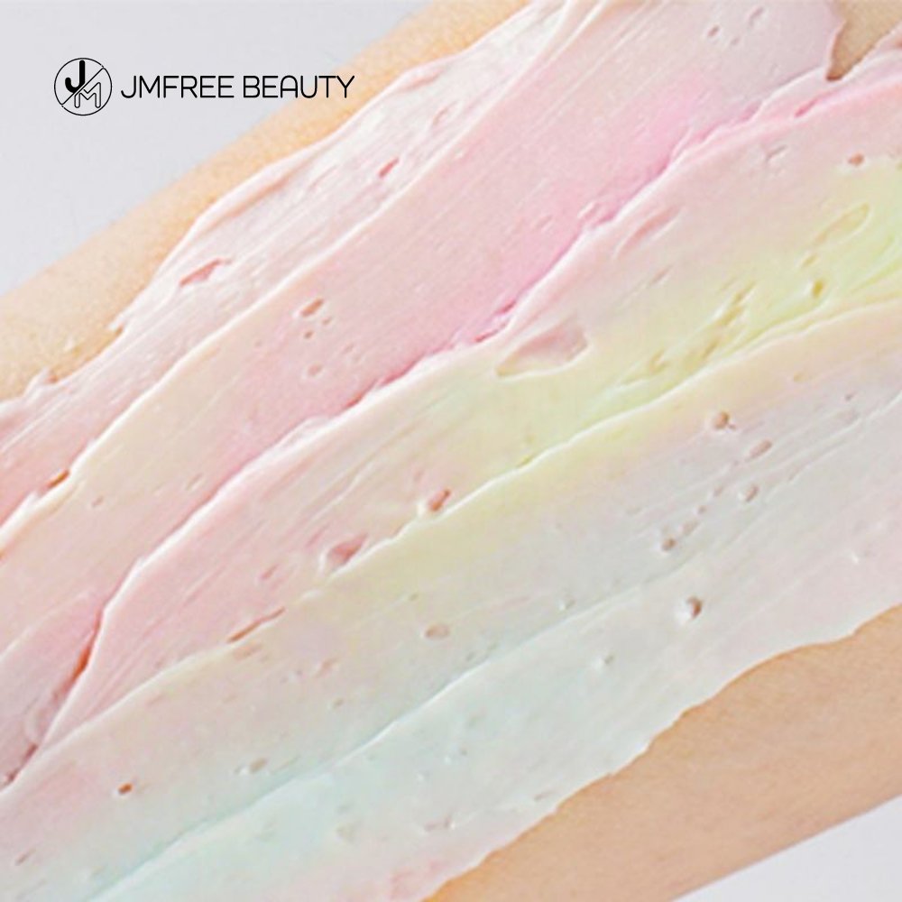 JMFREE Wholesale Private Label Natural Organic Vegan Ice Cream Whitening Rainbow Whipped Body Butter