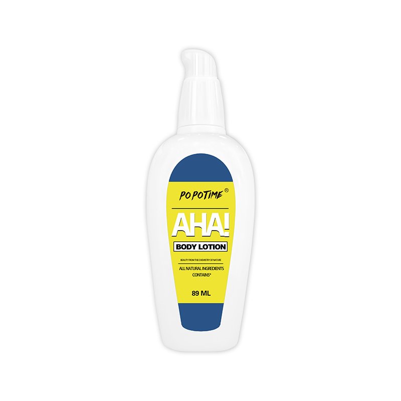 POPOTIME korean skin care moisturize niacinamide Whitening eos shea butter aha body lotion