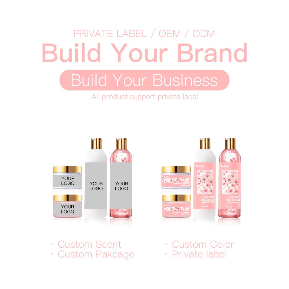 Wholesale Private Label All Natural Bath And Body Luxury Spa Gift Set,Sweet Home Body Care Contains Body Lotion,Bubble Bath