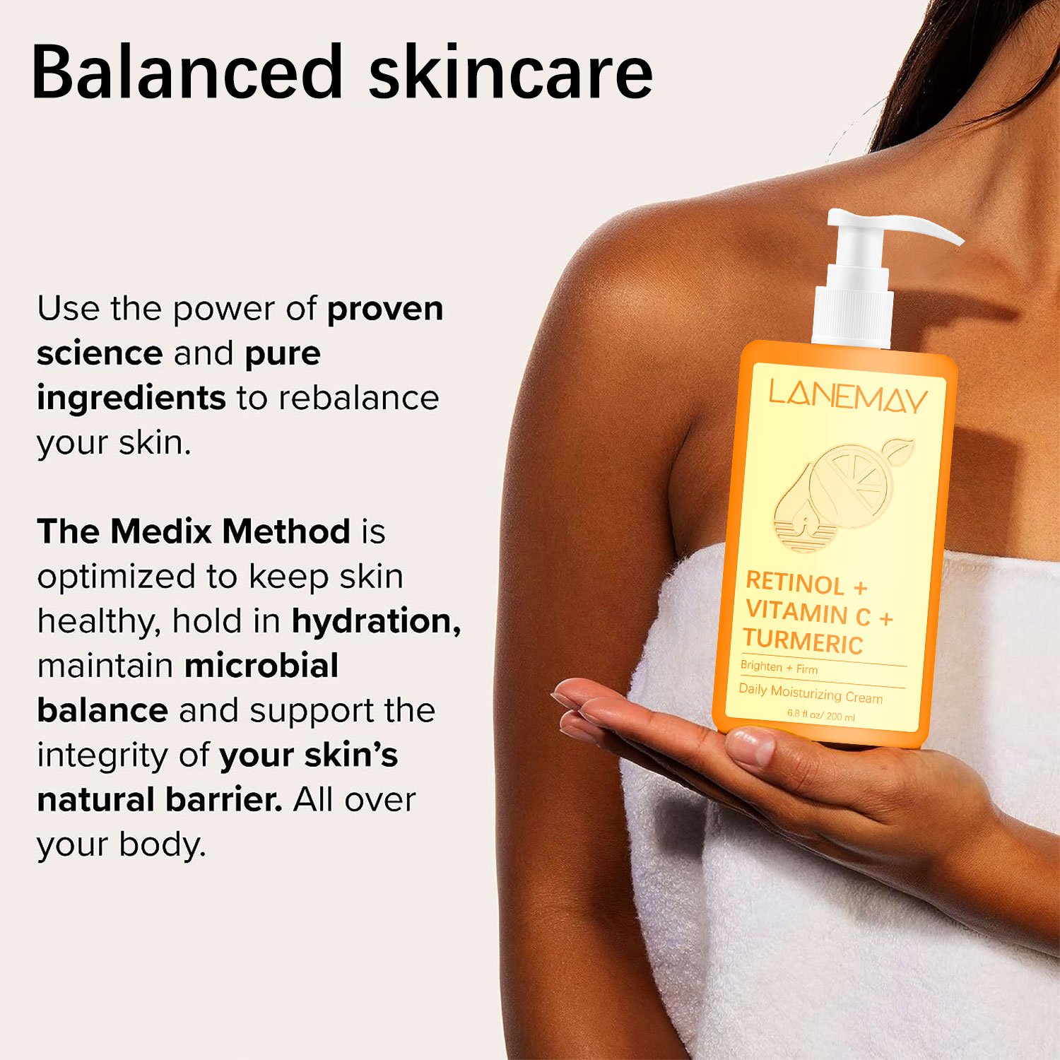 OEM private label womens vc retinol arbutin multiple whitening cream firming body lotion Firming Moisturizer Skin Care Treatment
