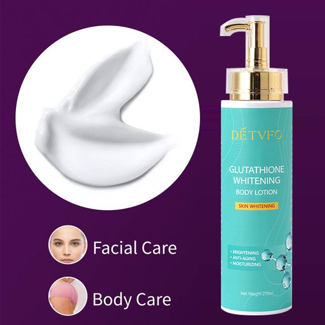 Wholesale Organic Bleaching Glutathione Lightening Black Skin Whitening Body Lotion For Women