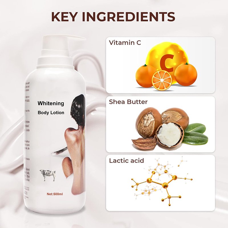 OEM Manufacturing Customized Private Label Natural Organic Skin Care Whitening Body Lotion