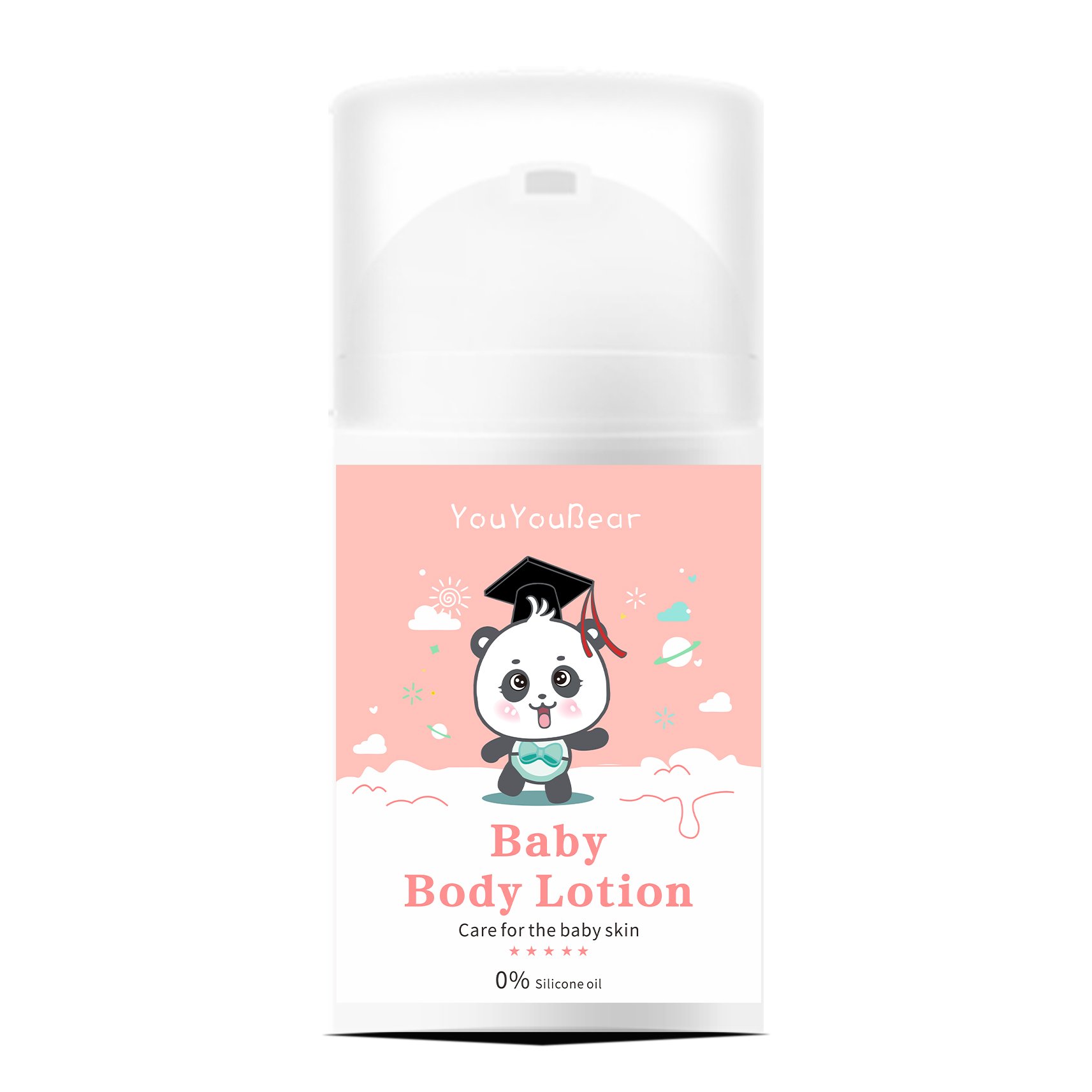 Customizable Natural organic 50ml baby lotion Body care Gentle moisturizing lightening body baby lotion