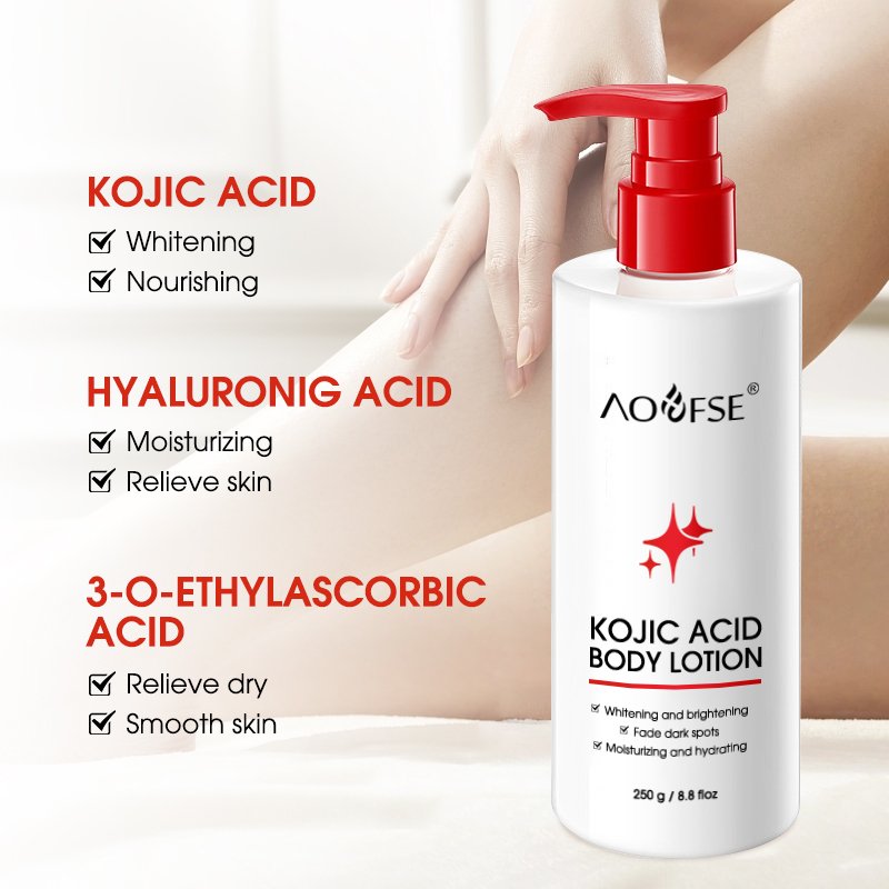 Best skin lightening body lotion black glow moisturizing brightening kojic acid lotion skin whitening
