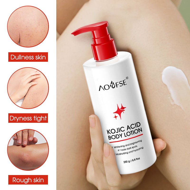 Best skin lightening body lotion black glow moisturizing brightening kojic acid lotion skin whitening