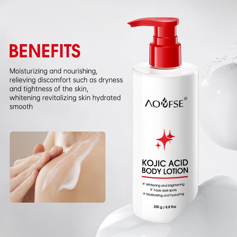 Best skin lightening body lotion black glow moisturizing brightening kojic acid lotion skin whitening