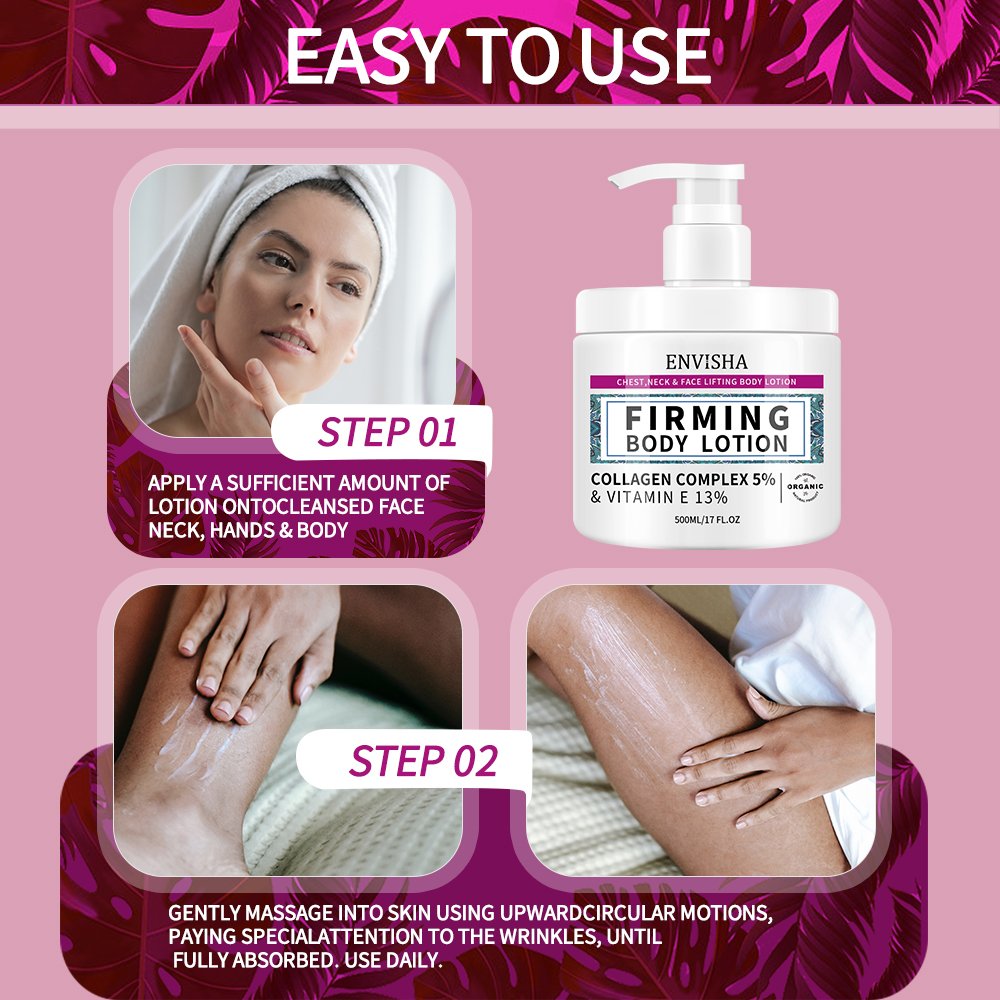 Private Label Day And Night Moisturizer Facial Neck Skin Firming Tightening Body Cream Lotion