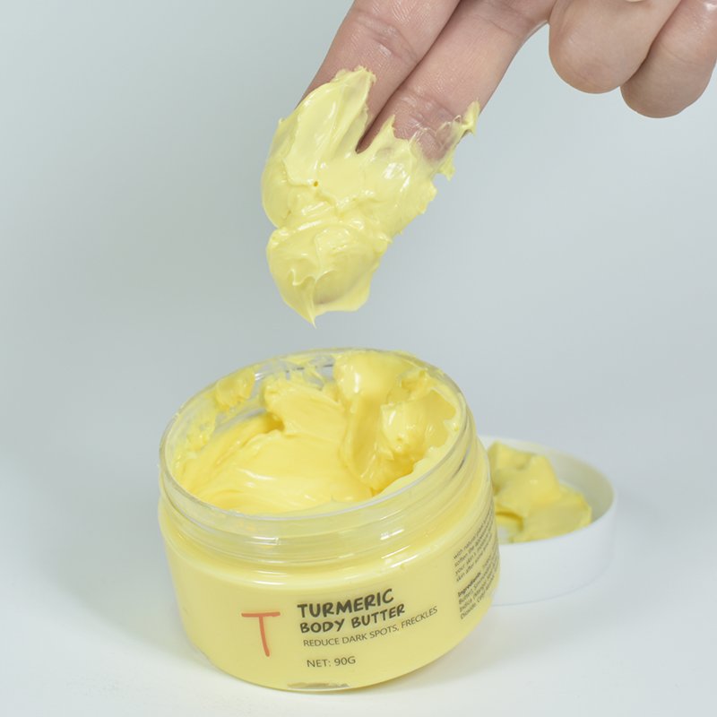 Improve dry skin Turmeric body butter moisturizes and nourishes the skin
