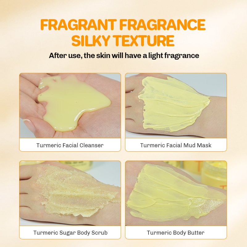 Improve dry skin Turmeric body butter moisturizes and nourishes the skin