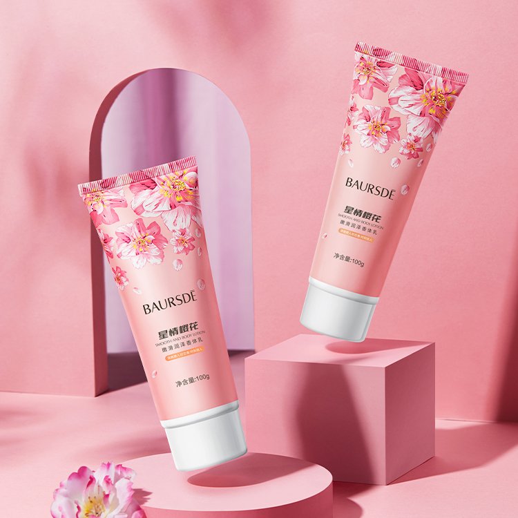 100g Private Brand Cherry Blossom Body Lotion Moisturizing Whitening Refreshing Perfume Body Lotion
