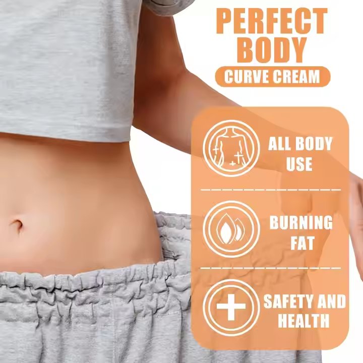 Slimming and shaping cream for slimming and tightening the belly, tightening the curves and firming the skin