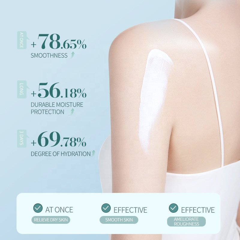 Milk Body Lotion Soothing Moisturize Soft Skin Contains Rich Milk Protein & Squalane for Dry Skin Improve Rough Skin Care Lotion