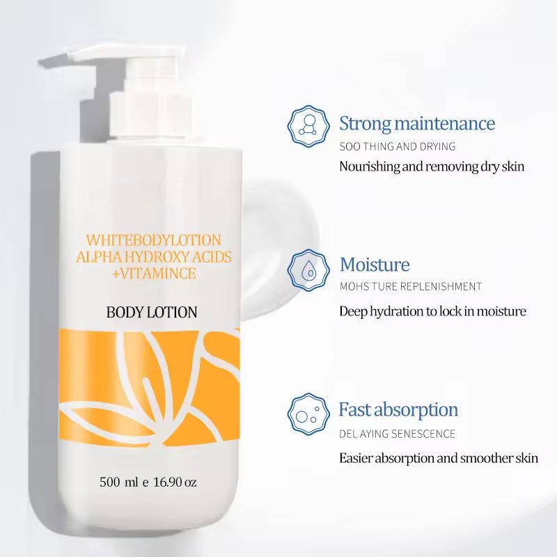 AHA BHA active lotion Skin whitening Lightening Body Lotion Brightening rapid Whitening lotion