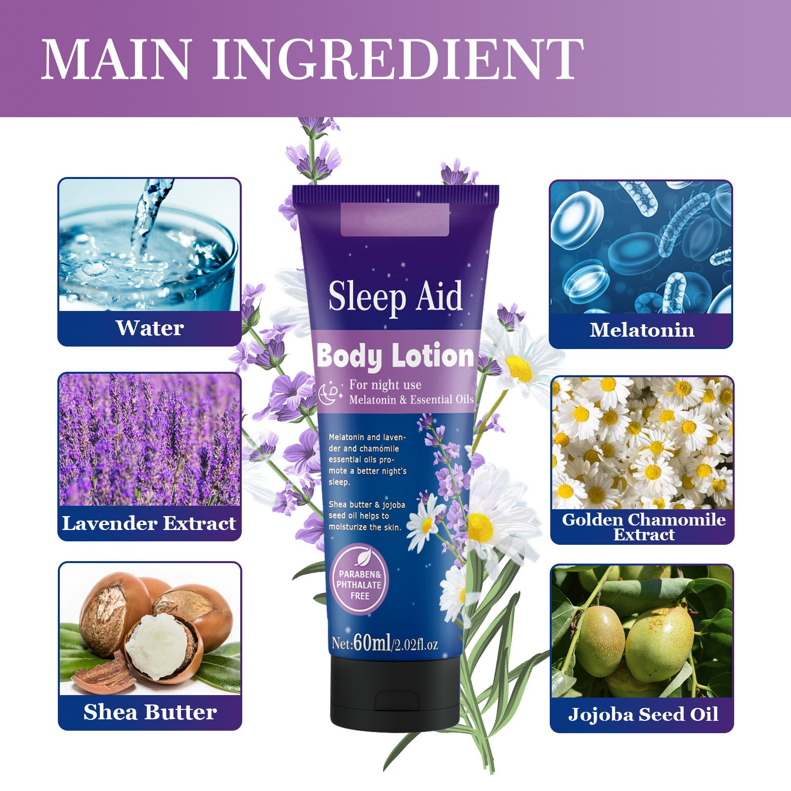 Vegan Whitening Body Lotion Hydrating and Moisturizing Skin for Face Use Sleep Aid and Rejuvenating Dull Skin