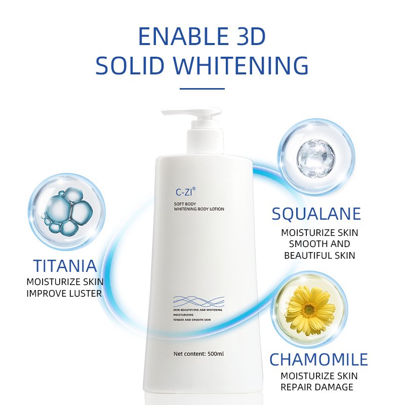 High Quality Wholesale Private Label Luxury Moisturizing Nourishing Lightening Cream Skin Whitening Body Lotion