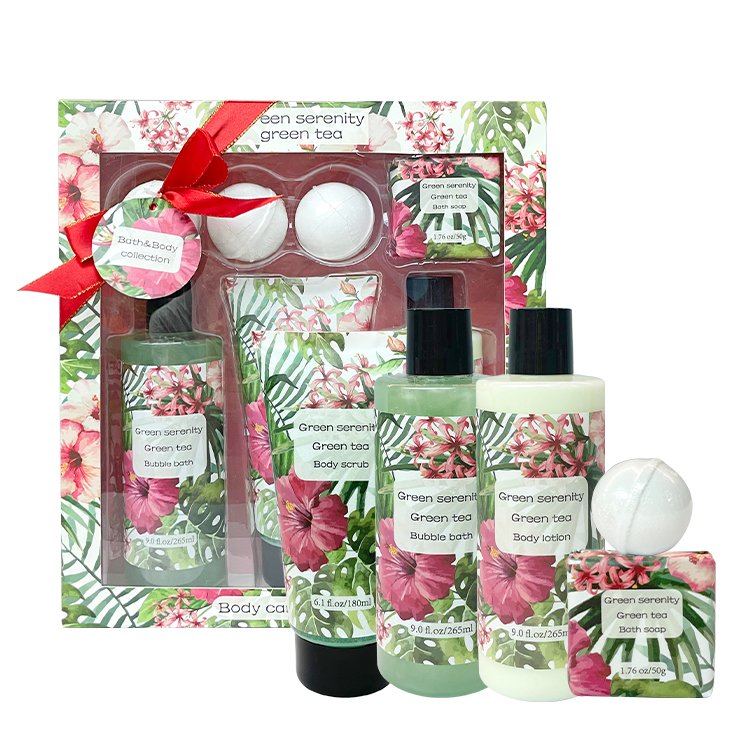 Wholesale Private Label bath body care Product OEM Moisturize Body Care Spa Bathing Gift Set