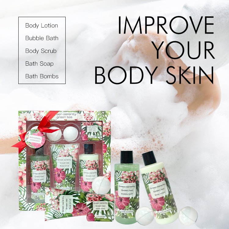 Wholesale Private Label bath body care Product OEM Moisturize Body Care Spa Bathing Gift Set