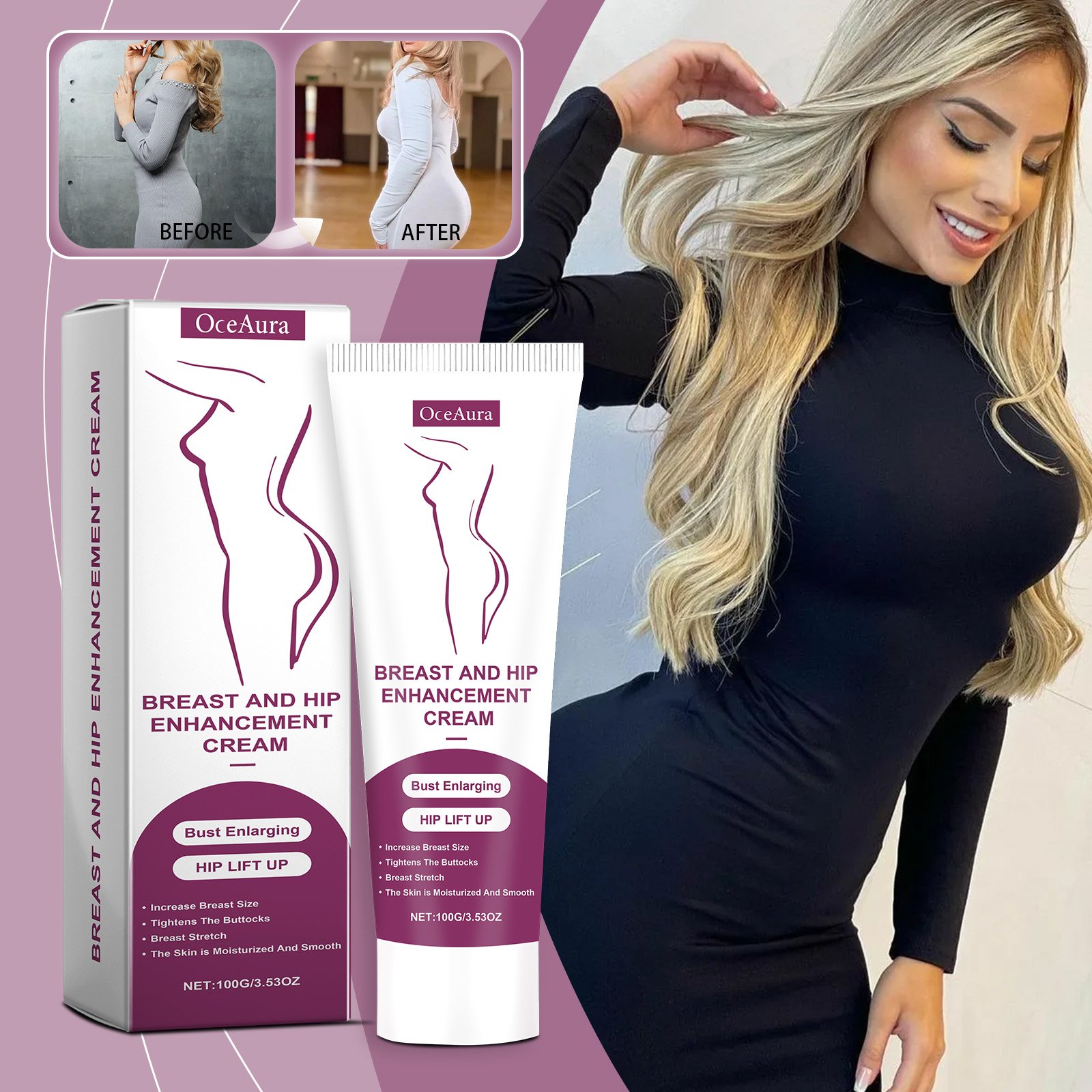 Breast and Buttock Lift Cream Body Lotion Adults Personal Care Female Skin Lightening Cream Dark Inner Thighs Skincare Cream
