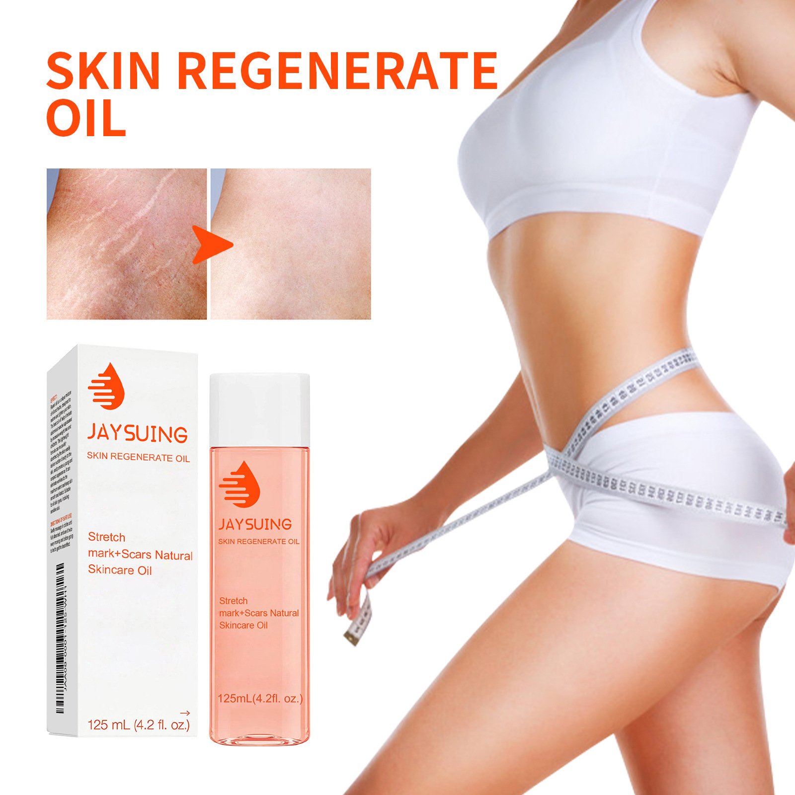 Body Lotion Wholesale Moisturize Belly Skin Massage Treatment Smoothing Body Muscles Skin Regenerate Oil