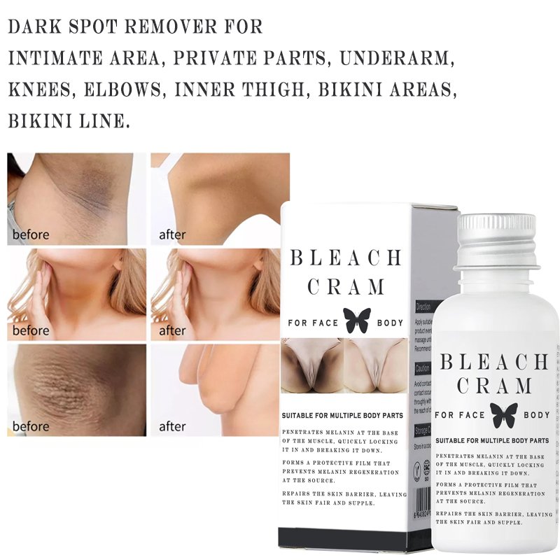 Bleaching Lotion Intimate Area Dark Spot Corrector Nourishing Lightening Bleaching Cream for body