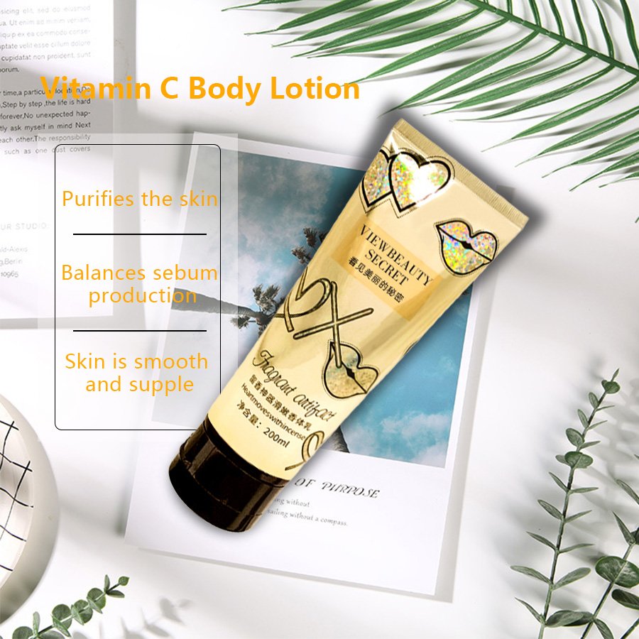 OEM/ODM Vitamin C shea butter body lotion Whitening and moisturizing skin Resolve dryness Professional Care Moisturizing Lotion