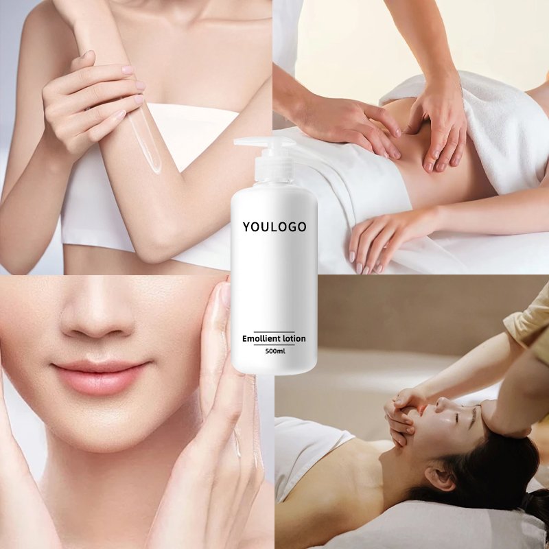 Own brand can be lightly customized, the best for women's whitening, facial and body emollient lotion.