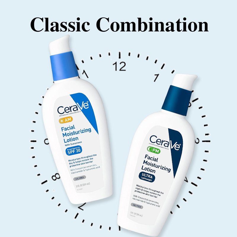 Ceraves Produits AM PM Lotion Moisturizing Spf30 Repair Sensitive Skin Nicotinamide Ceramide Day Night Cream Body Facial Lotion