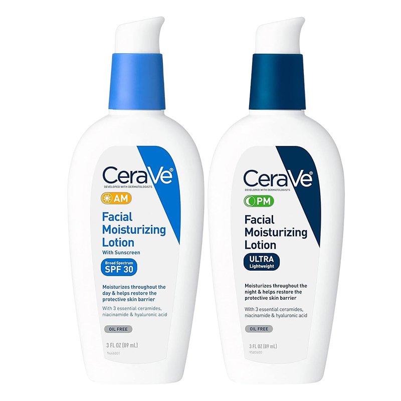 Ceraves Produits AM PM Lotion Moisturizing Spf30 Repair Sensitive Skin Nicotinamide Ceramide Day Night Cream Body Facial Lotion