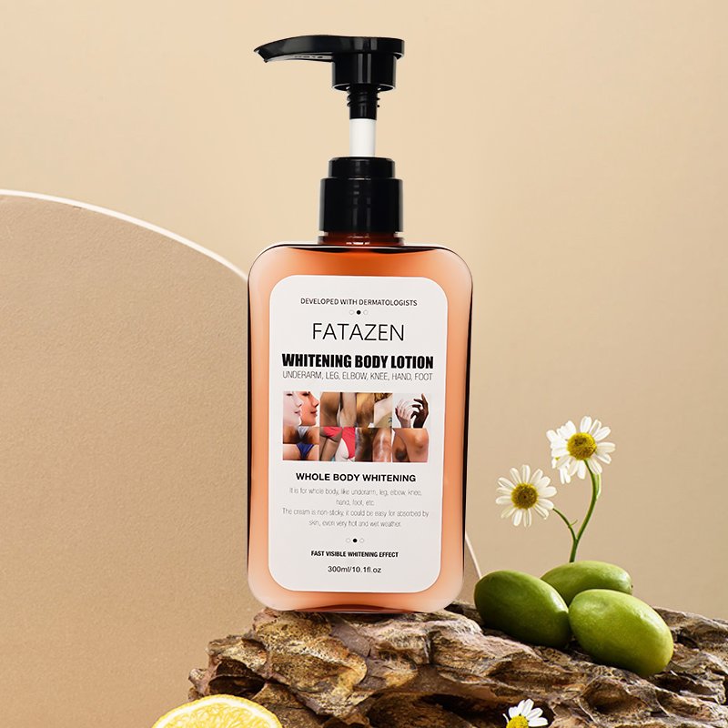 FATZEN Skin Care Products Organic Arbutin Skin Whitening Exfoliating Cream Anti Dark Spot Moisturizing Whitening Body Lotion