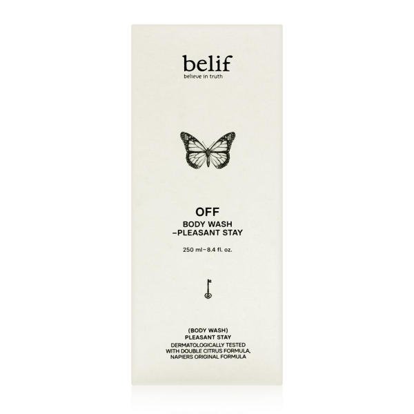 belif off bodylotion - stay 250 body care bady lotion for moisturization hydration rich in mineral made in Korea Korean beauty