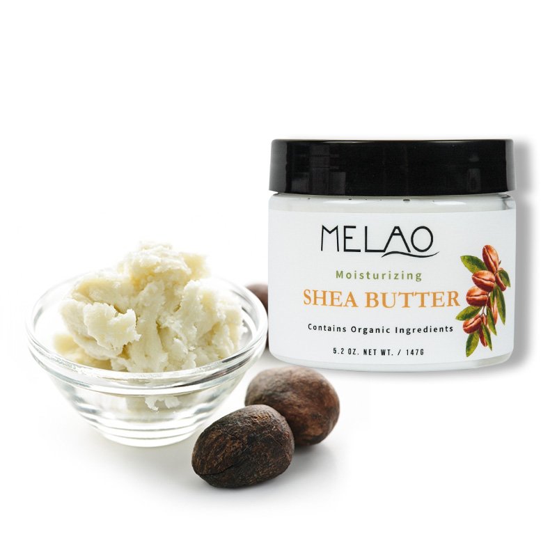 MELAO Private Label Wholesale Pure Skin Moisturizing Body Lotion Organic Rose Shea Mango Natural Organic Whipped Body Butter
