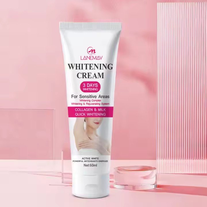 60ml High Quality Sensitive Area Underarm Brightening Body Lotion Skin Beautifying Whitening Cream