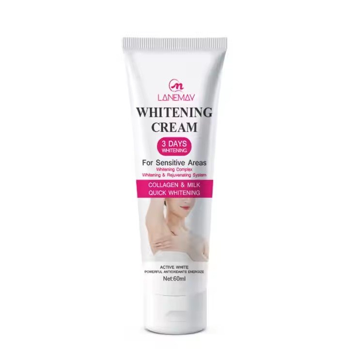 60ml High Quality Sensitive Area Underarm Brightening Body Lotion Skin Beautifying Whitening Cream