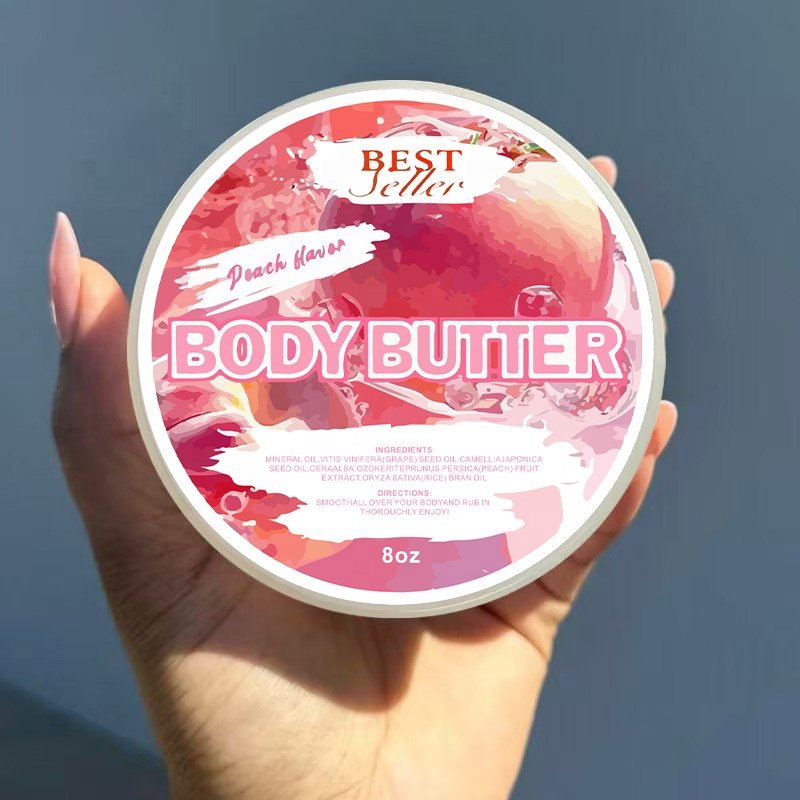 Vanilla BODY GLAZE Whitening High Quality Body Lotion Fruit Men Women body butter Private label