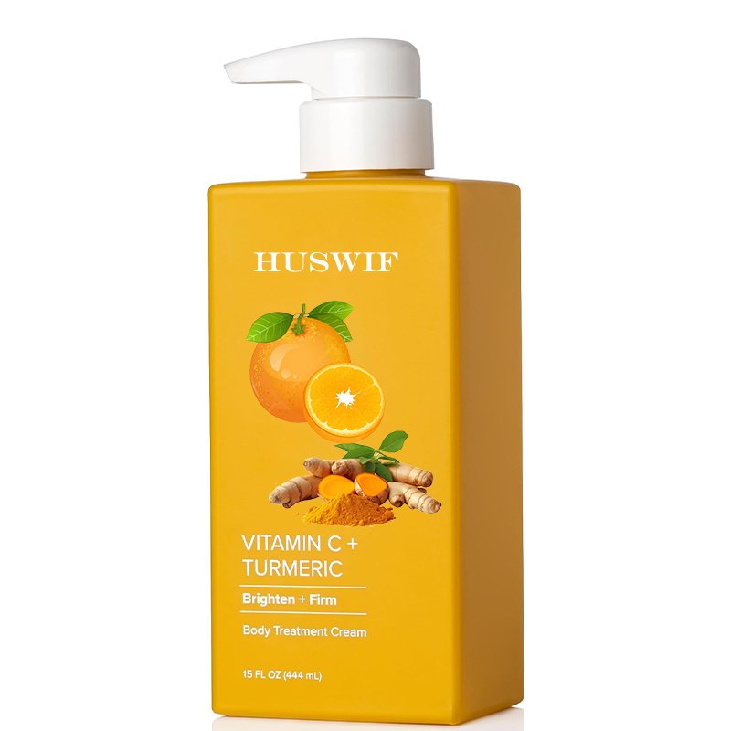 Moisturizer Anti Aging Skin Care Firming & Brightening Vitamin C Turmeric Cream Face & Body Lotion
