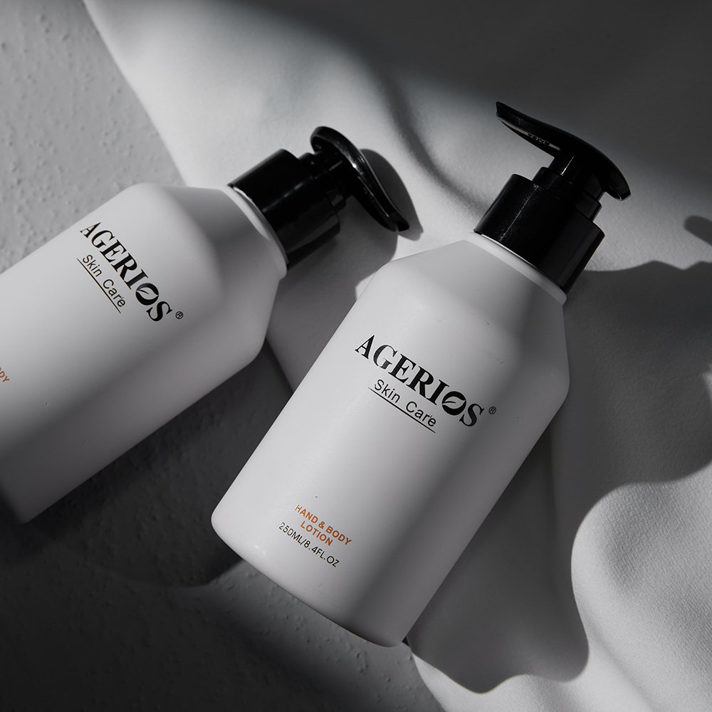 Private label Shea Butter Argan oil Extracts Collagen Softening Body Lotion Hydrating Daily Repair Hand Lotion