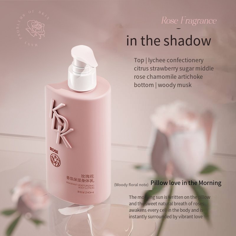 Low MOQ Private Label Improves Skin Dry Fragrance Moisturizing Body Lotion Rose-Scented Body Lotion