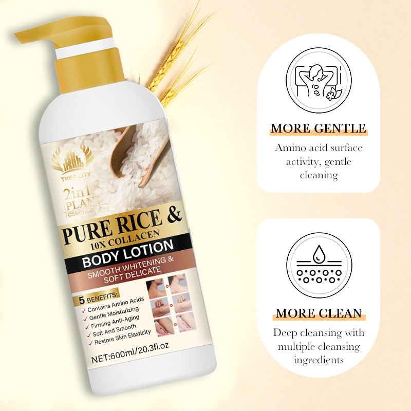 Luxury Organic Moisturizing Instant Lightening Smoothing Cream Body Lotion Skin Whitening Body Lotion For Body Care