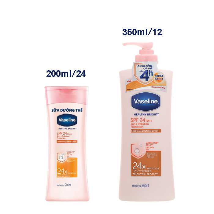 Top quality Vaseline body lotion and sun cream protection for glowing skin