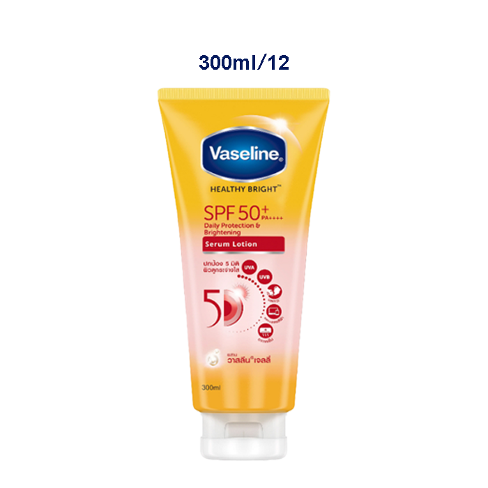 Top quality Vaseline body lotion and sun cream protection for glowing skin