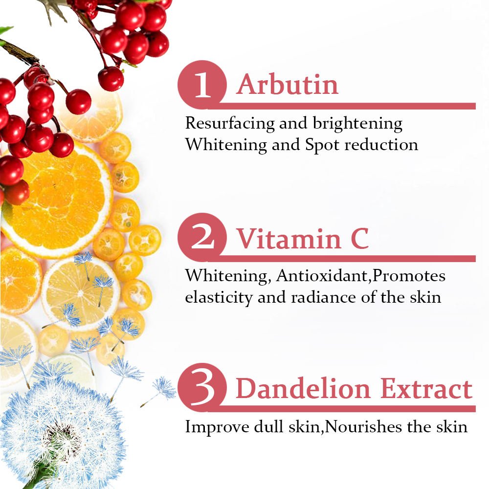 beauty whitening products Dark Spot Remover Brightening Skin Care Set Face Cream vitamin c serum body lotion Soap Whitening Set