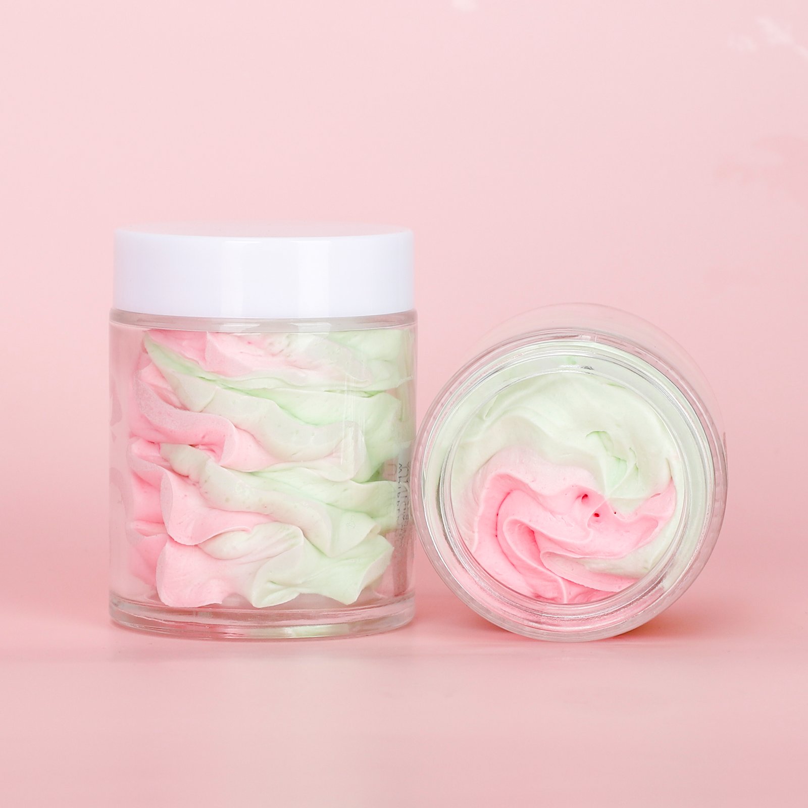 Private Label Body Butter with Hyalurouic Acid Vegan Moisturizing Lotion for Dry Skin Fruit Whipped Body Butter
