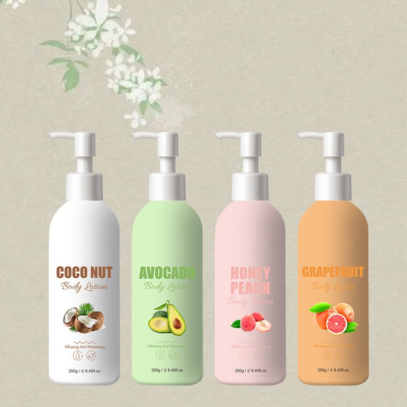 OEM/ODM Private Label Organic Moisturizing Body Cream Spot Remover Fruit Nourishing Whitening Body Lotion