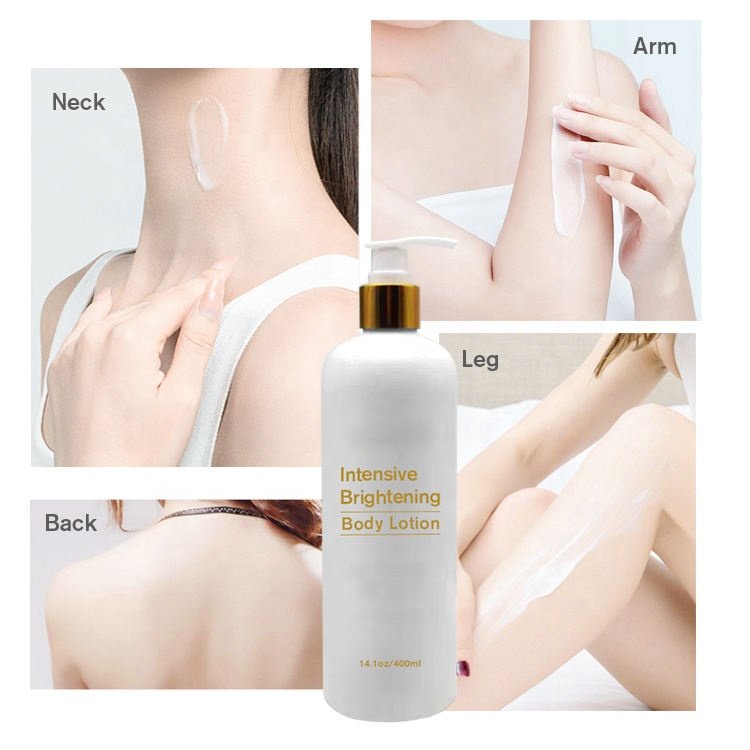 Factory Wholesale aha body lotion for glowing skin whitening lotion for black skin